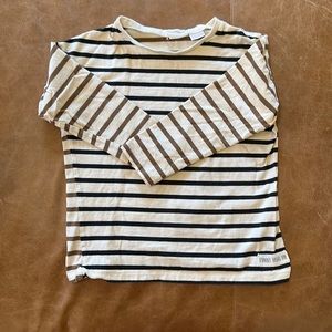 Zara baby boy size 4-5 striped long sleeve.